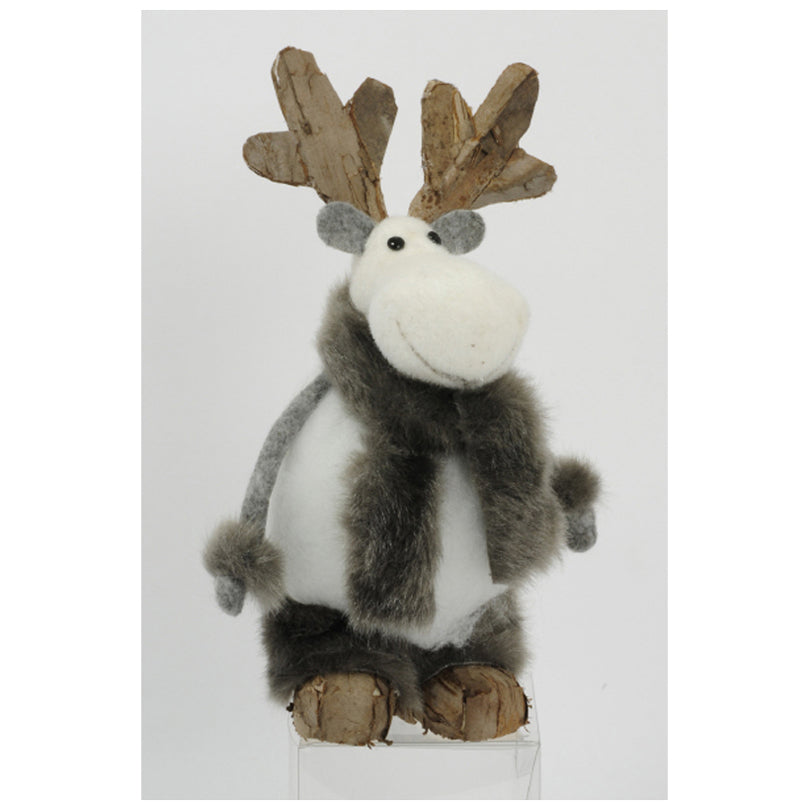 Alce in piedi Cm 18x11x30