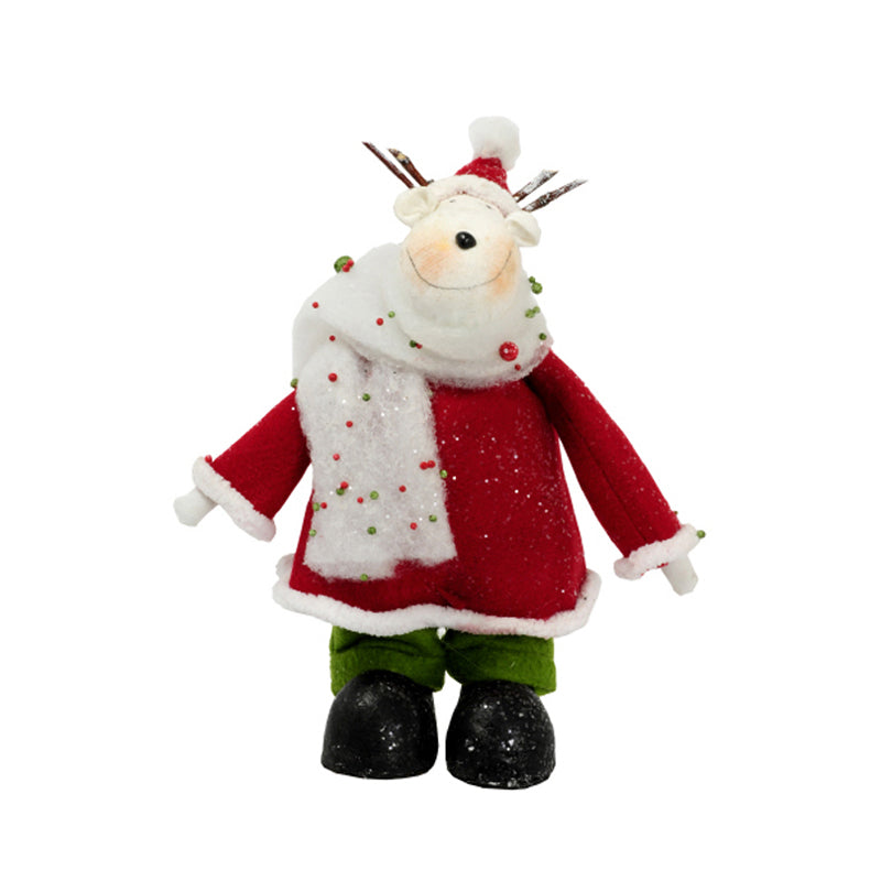 RENNA ROSSO/VERDE RESINA/COTONE CM 20X10X25