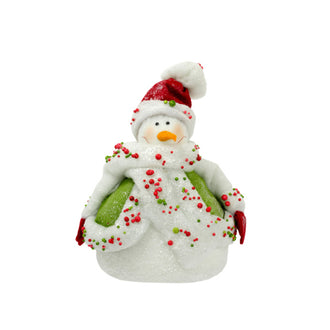 PUPAZZO D.N.ROSSO/VERDE RES./COTONE CM 30X22X36