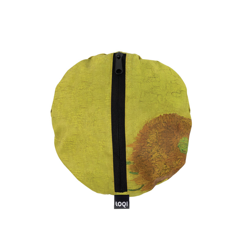 Borsa da viaggio/Weekender double face "Vincent Van Gogh - Sunflowers Recycled" cm 25x50x25