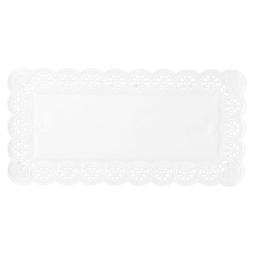 Sottotorte Fiore rettangolare confezione da 6 cm 40x20