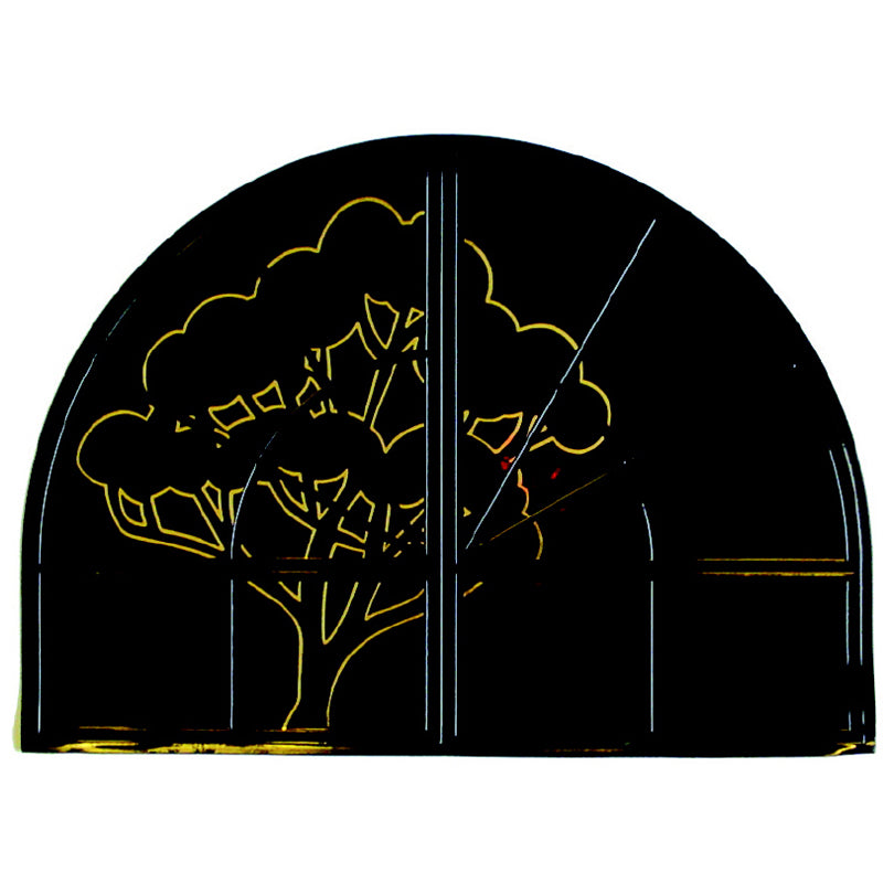 SET NERO ALBERO ORO