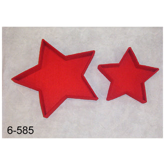 Contenitore a stella in confezione da 2 pezzi Cm 5x26 cm 6x40