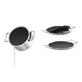 COPERCHIO P.SCOLARE INOX/SILIC.CM16