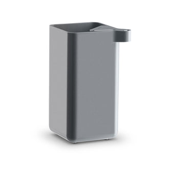 PORTAUTENSILI C.DISP.SAPONE GRIGIO CM 8,5X8,5X17/ML 150 CM 8,5X8,5X17/ML 150