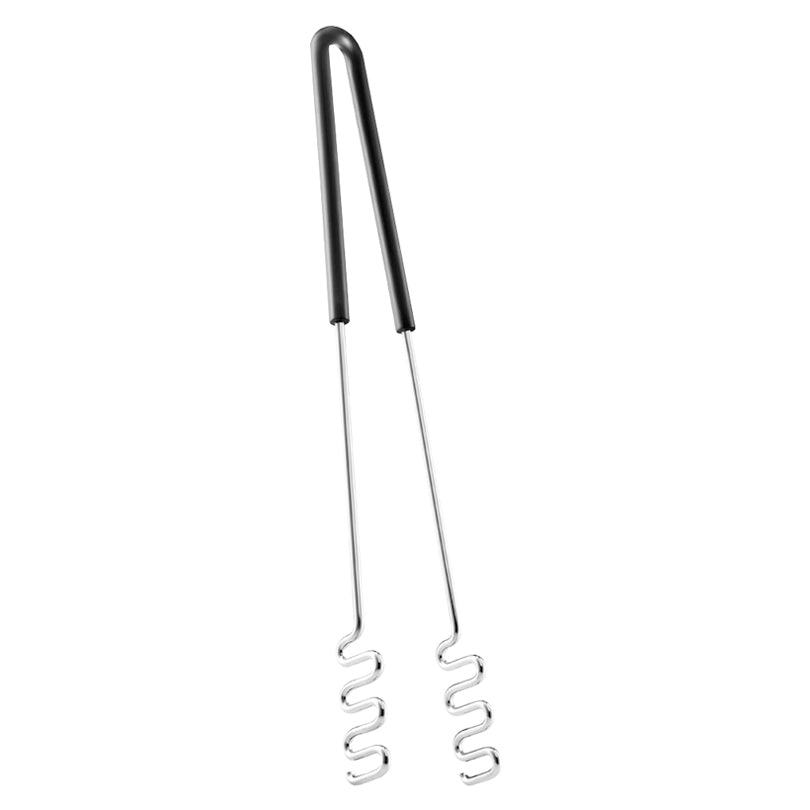 PINZA GRIGLIA INOX/SILICONE CM 41X3,4 CM 41X3,4