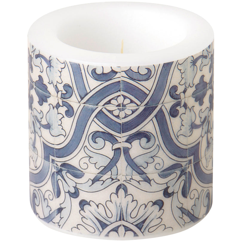 Lume piccolo tondo Classical Apples blue cm Ø7,5x7,5