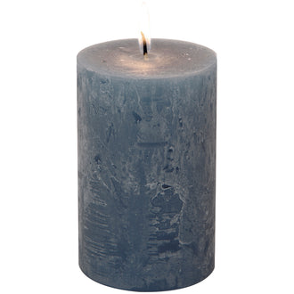 Candela cilindrica blue cm Ø7x11