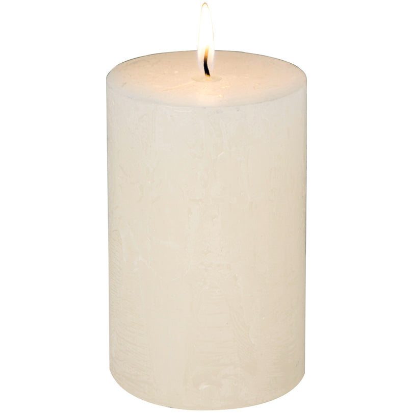 Candela cilindrica ivory cm Ø7x11