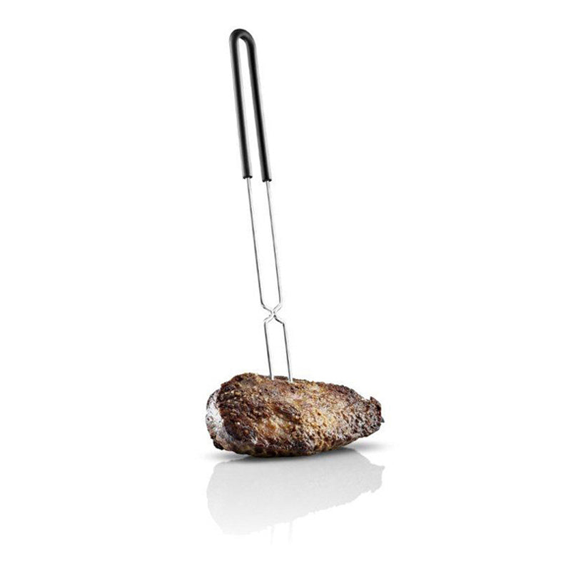 FORCHETTA GRIGLIA INOX/SILICONE CM 41X3,5 CM 41X3,5