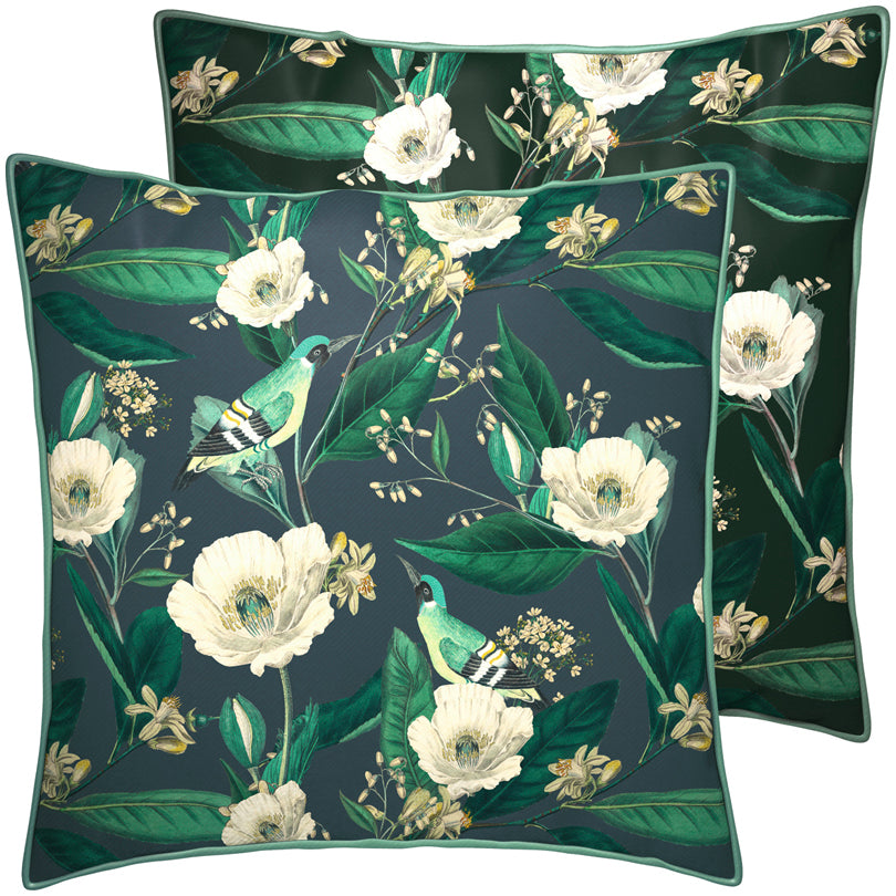 Cuscino quadrato con zip e Inlet Meryl cm 40x40