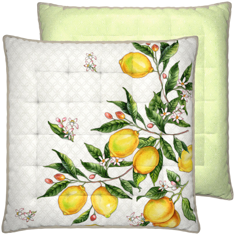 Cuscino per sedia quadrato Citrons cm 45x45