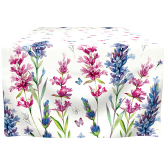 Tablerunner Lisa white cm 45x150